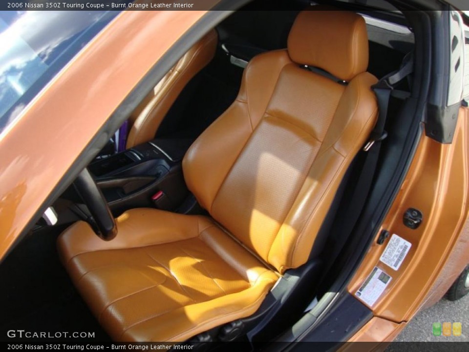 Burnt Orange Leather Interior Photo for the 2006 Nissan 350Z Touring Coupe #41063587