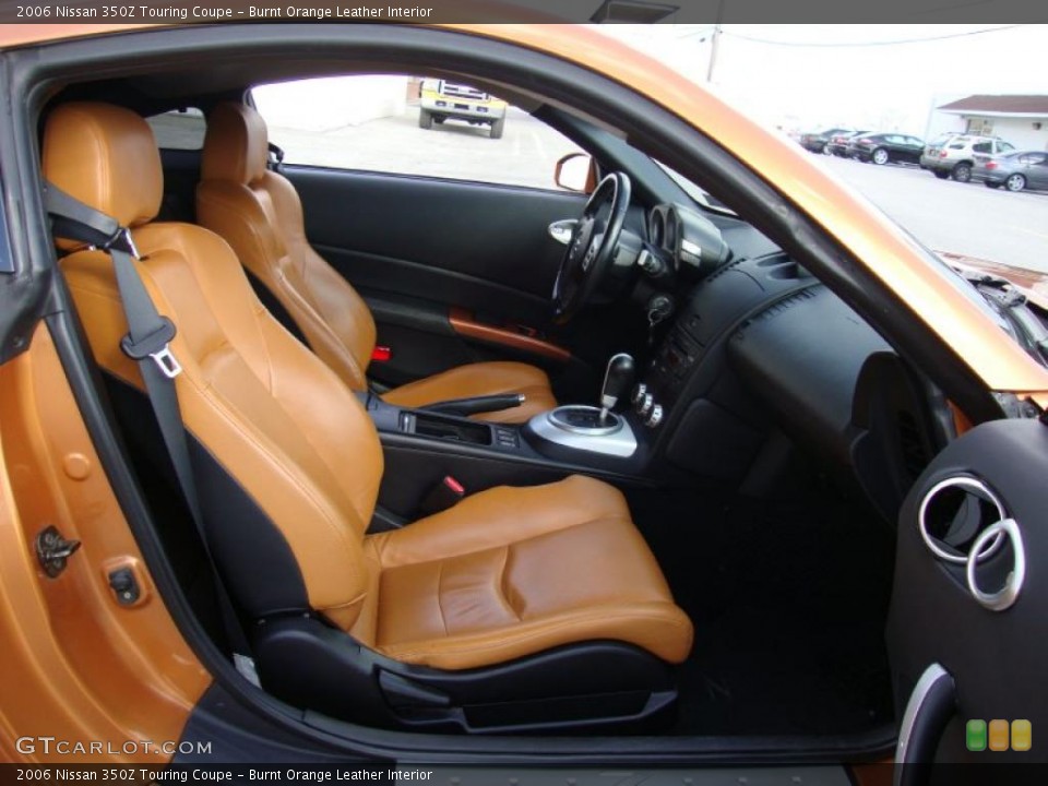 Burnt Orange Leather Interior Photo for the 2006 Nissan 350Z Touring Coupe #41063627