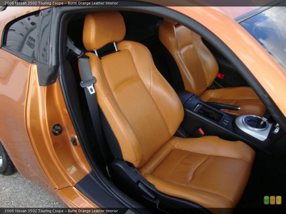 Burnt Orange Leather Interior Photo for the 2006 Nissan 350Z Touring Coupe #41063639