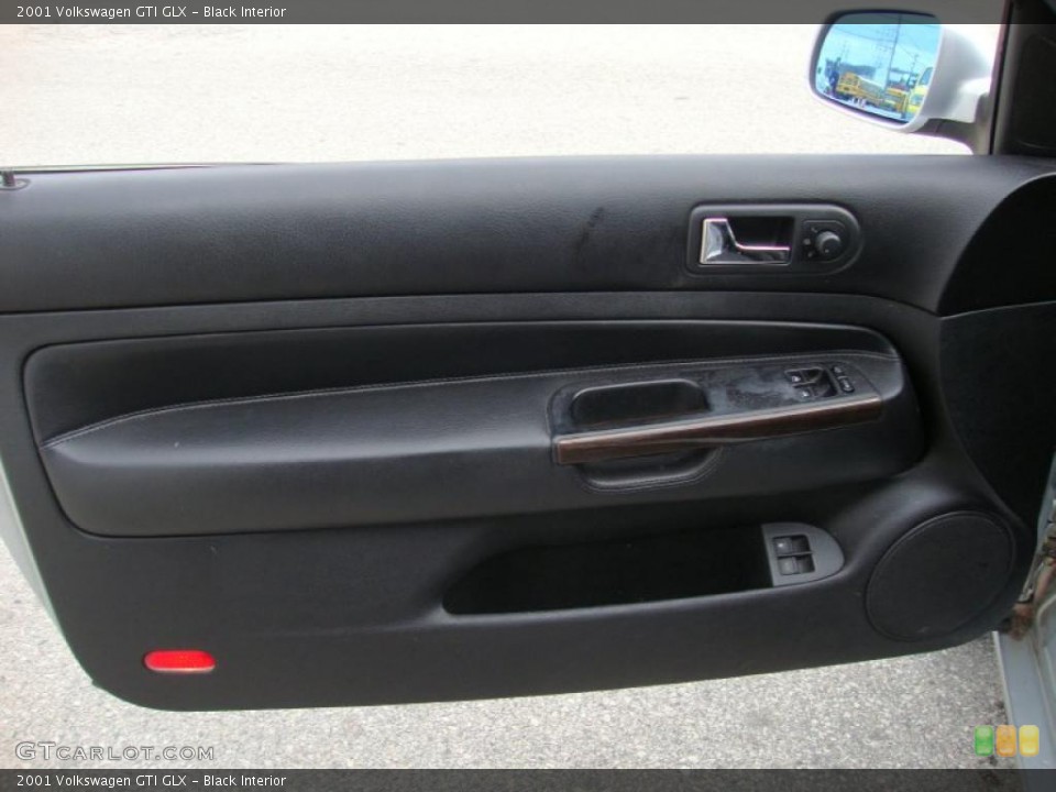 Black Interior Door Panel for the 2001 Volkswagen GTI GLX #41065119