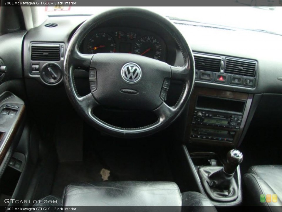 Black Interior Dashboard for the 2001 Volkswagen GTI GLX #41065451