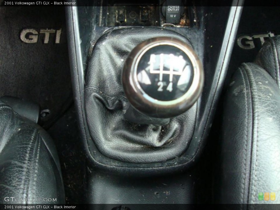 Black Interior Transmission for the 2001 Volkswagen GTI GLX #41065519