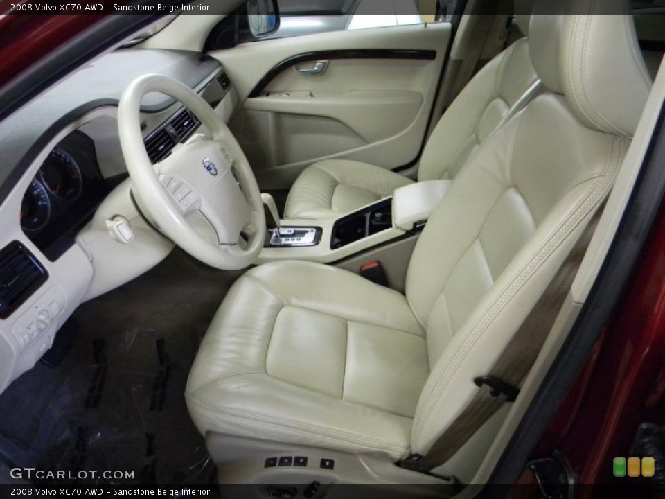 Sandstone Beige Interior Photo for the 2008 Volvo XC70 AWD #41065547
