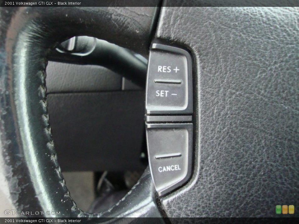Black Interior Controls for the 2001 Volkswagen GTI GLX #41065599