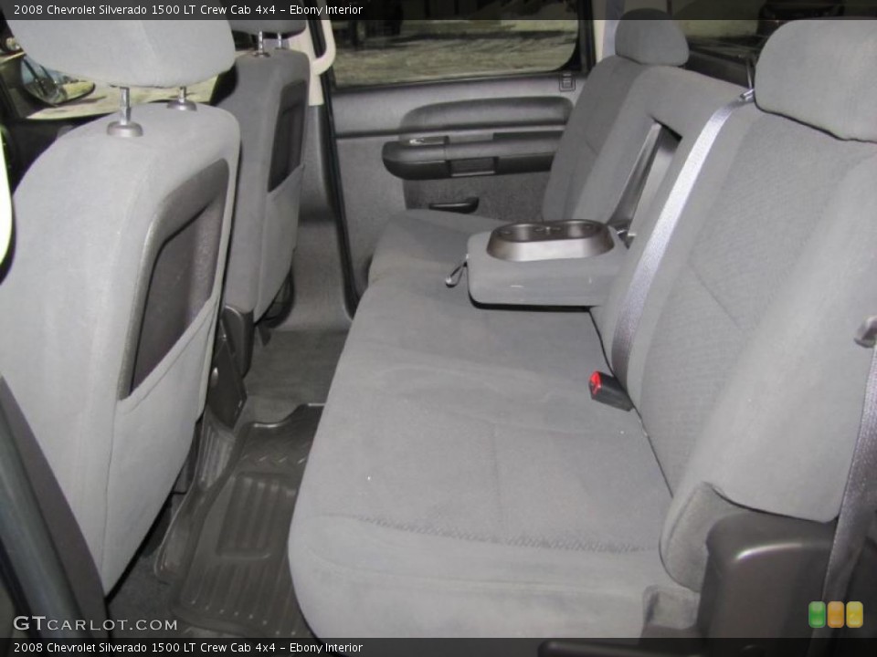 Ebony Interior Photo for the 2008 Chevrolet Silverado 1500 LT Crew Cab 4x4 #41069963