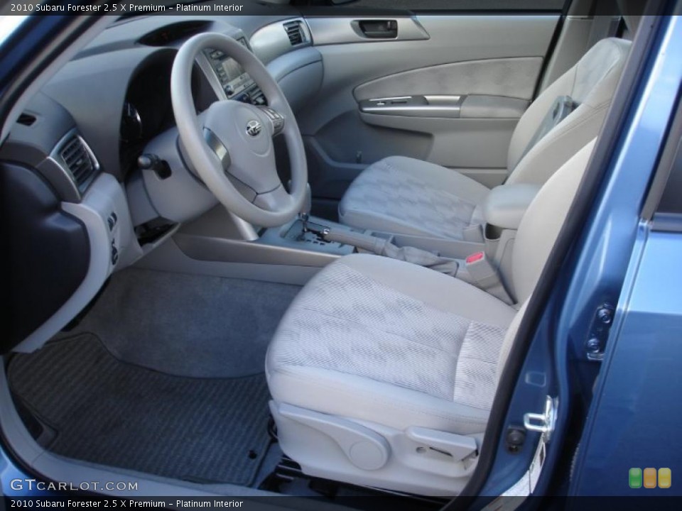Platinum Interior Photo for the 2010 Subaru Forester 2.5 X Premium #41070591