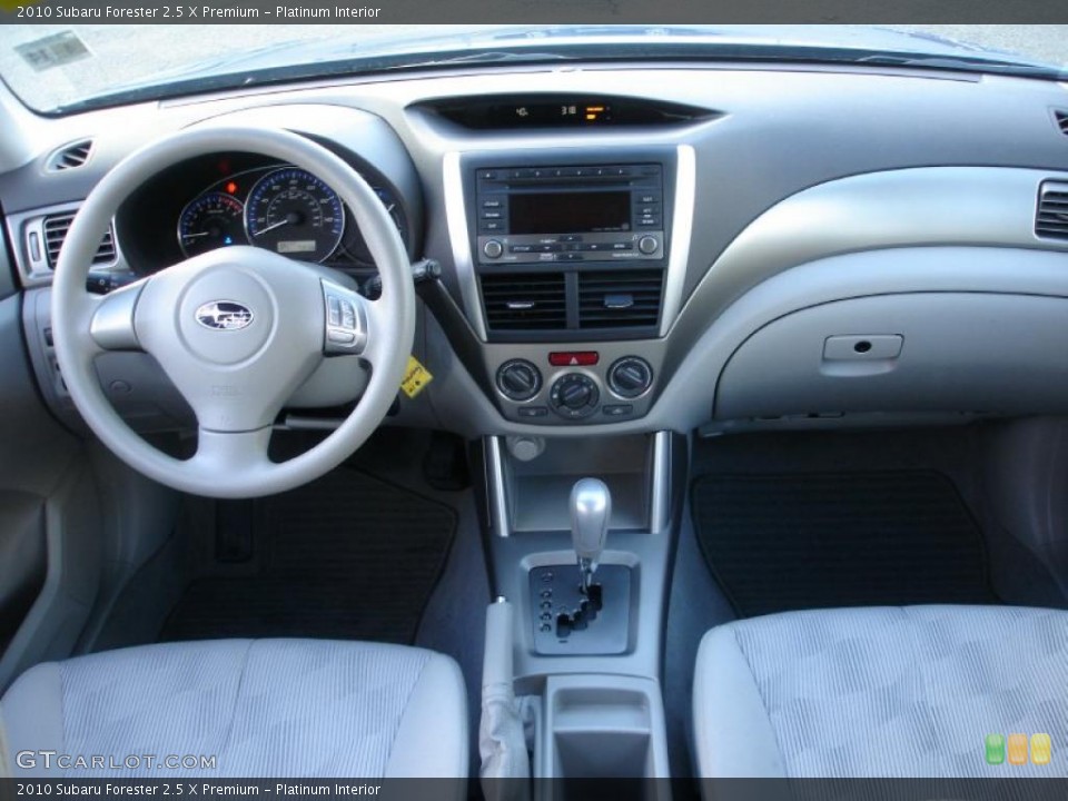 Platinum Interior Dashboard for the 2010 Subaru Forester 2.5 X Premium #41070623