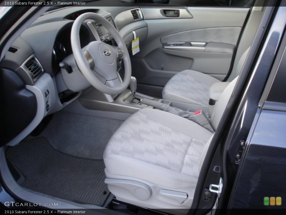Platinum Interior Photo for the 2010 Subaru Forester 2.5 X #41070827