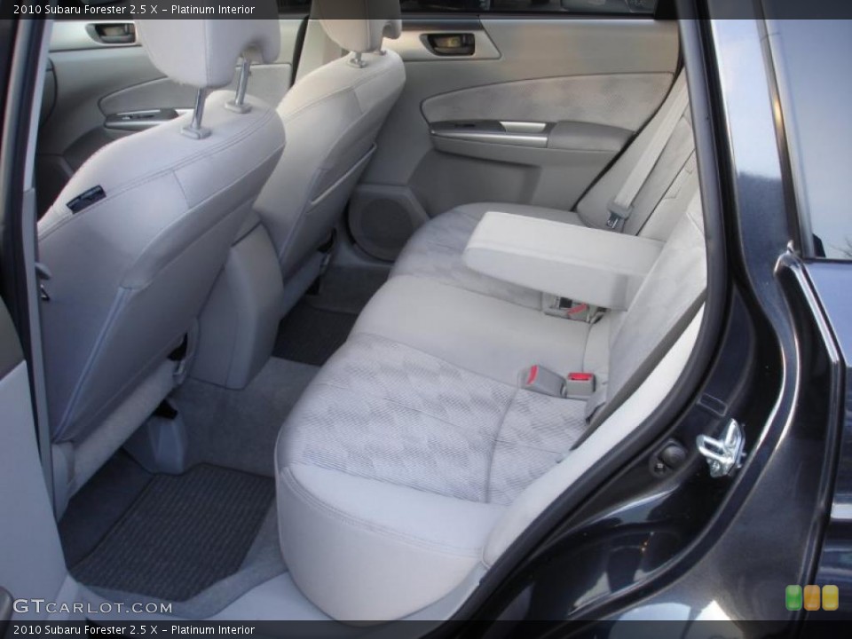 Platinum Interior Photo for the 2010 Subaru Forester 2.5 X #41070843