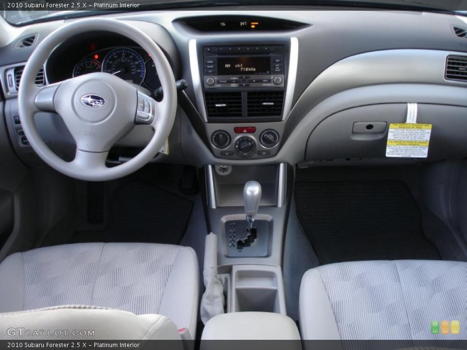 Platinum Interior Dashboard for the 2010 Subaru Forester 2.5 X #41070856