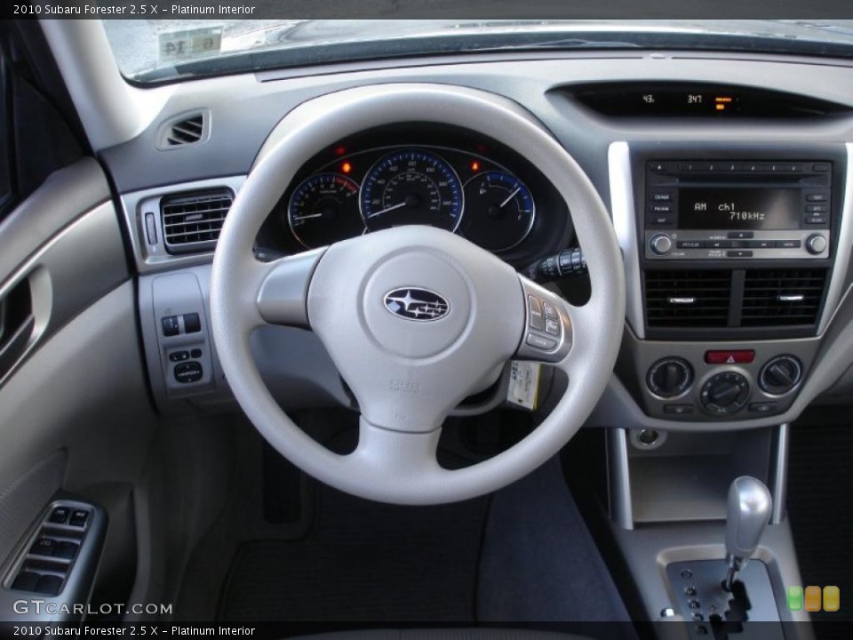 Platinum Interior Steering Wheel for the 2010 Subaru Forester 2.5 X #41070871