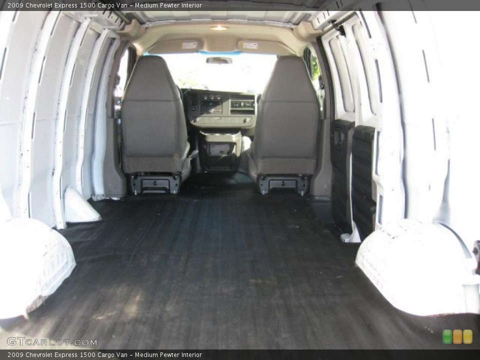 Medium Pewter Interior Trunk for the 2009 Chevrolet Express 1500 Cargo Van #41071007