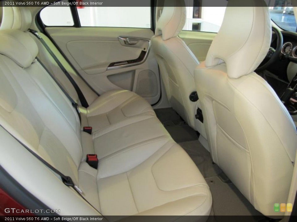 Soft Beige/Off Black Interior Photo for the 2011 Volvo S60 T6 AWD #41074239