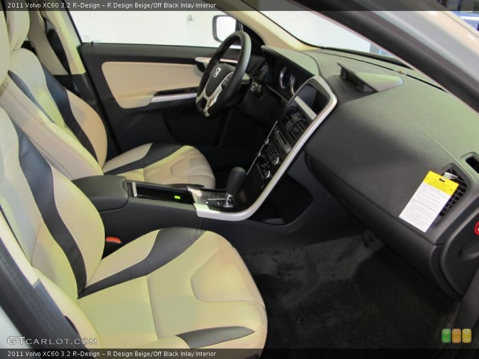 R Design Beige/Off Black Inlay Interior Photo for the 2011 Volvo XC60 3.2 R-Design #41074615