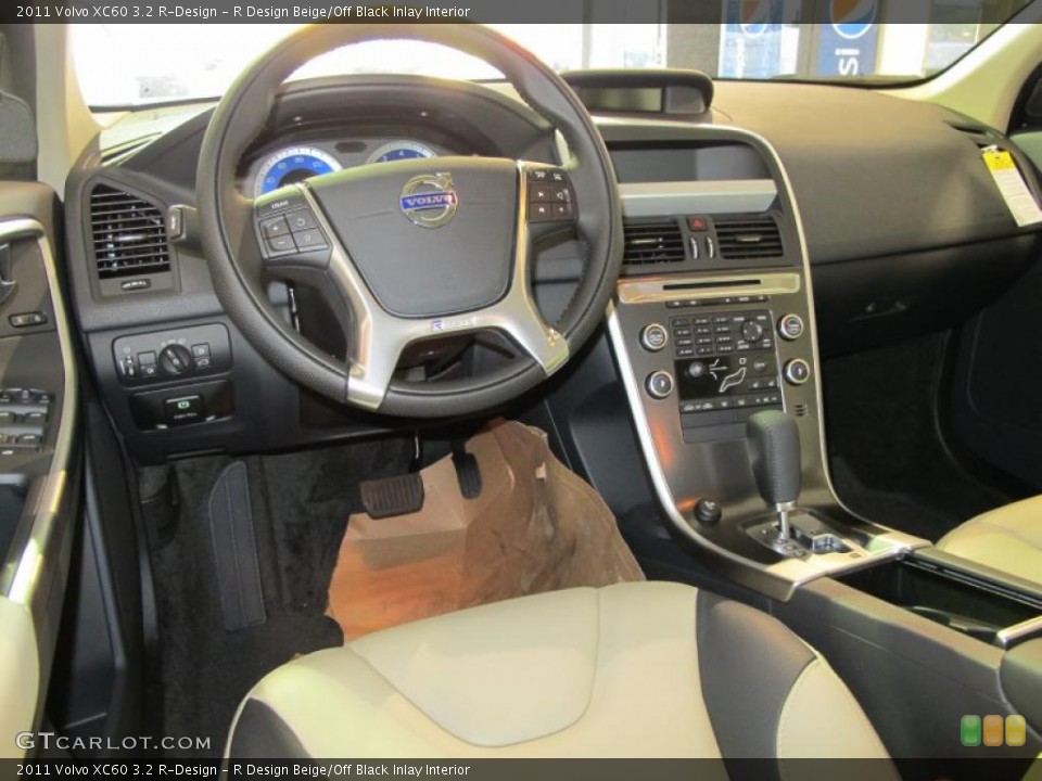 R Design Beige/Off Black Inlay Interior Photo for the 2011 Volvo XC60 3.2 R-Design #41074647