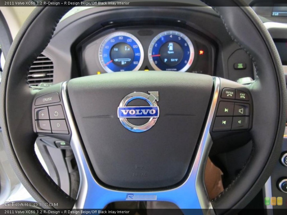R Design Beige/Off Black Inlay Interior Steering Wheel for the 2011 Volvo XC60 3.2 R-Design #41074695