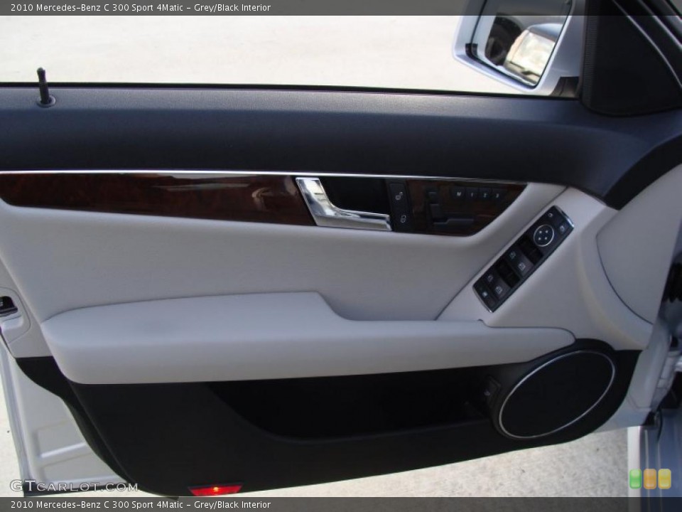 Grey/Black Interior Door Panel for the 2010 Mercedes-Benz C 300 Sport 4Matic #41074751