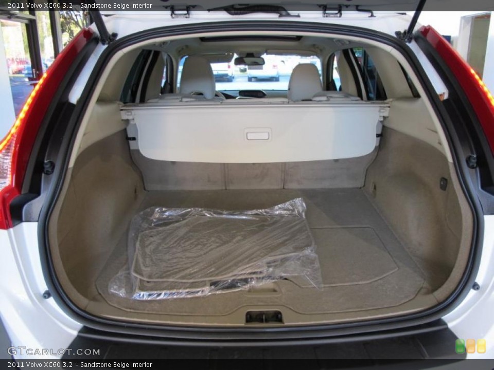 Sandstone Beige Interior Trunk for the 2011 Volvo XC60 3.2 #41074875