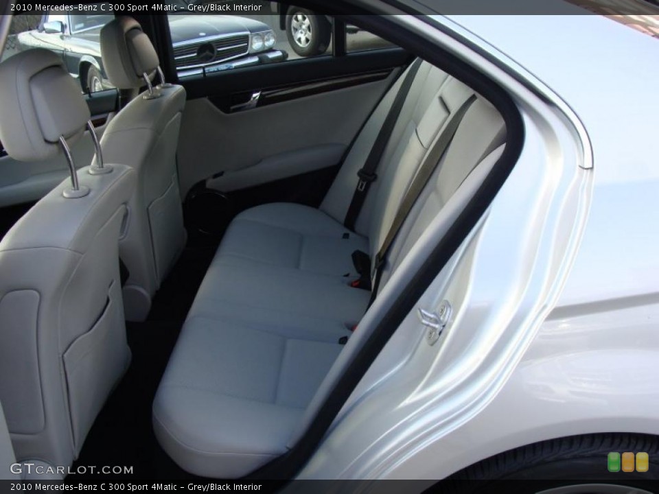Grey/Black Interior Photo for the 2010 Mercedes-Benz C 300 Sport 4Matic #41074907