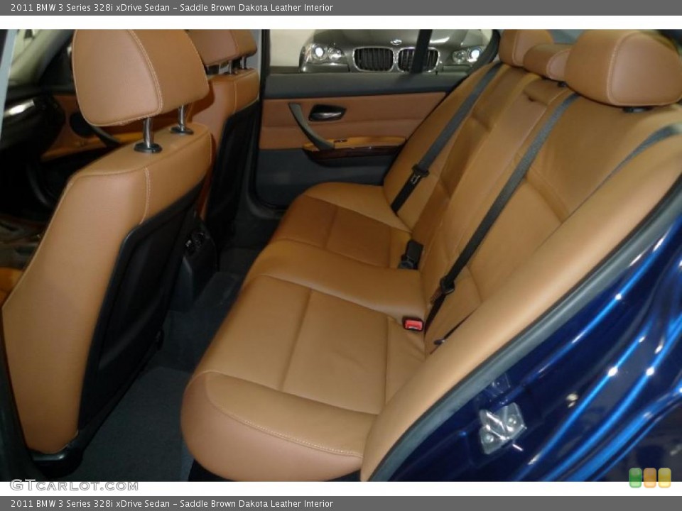 Saddle Brown Dakota Leather Interior Photo for the 2011 BMW 3 Series 328i xDrive Sedan #41074927