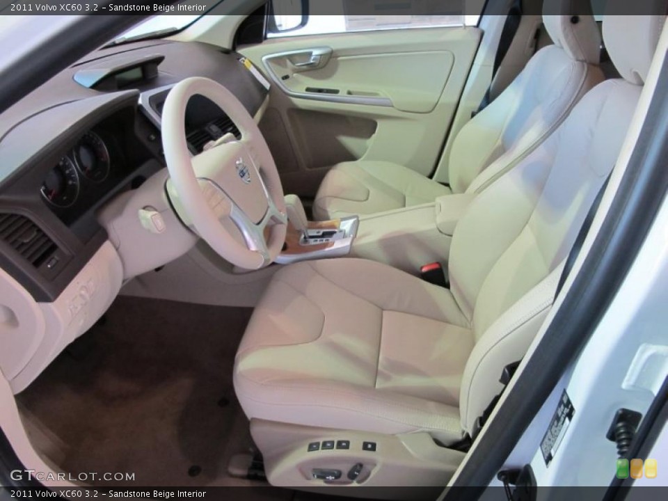 Sandstone Beige Interior Photo for the 2011 Volvo XC60 3.2 #41074963