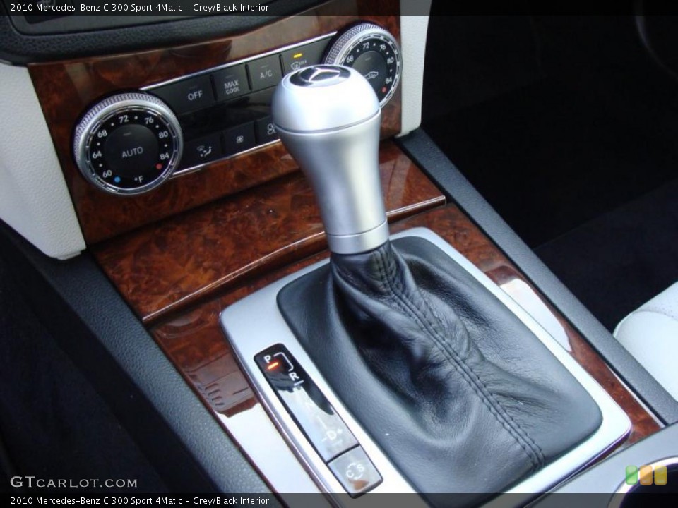 Grey/Black Interior Transmission for the 2010 Mercedes-Benz C 300 Sport 4Matic #41074991