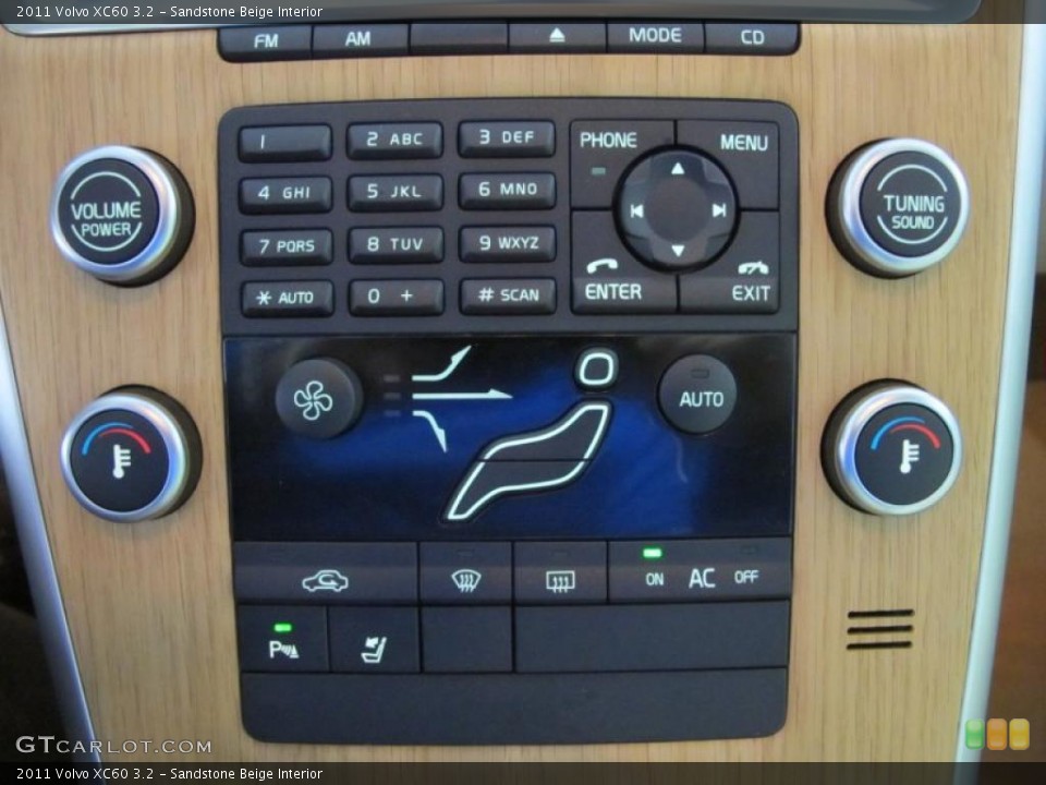 Sandstone Beige Interior Controls for the 2011 Volvo XC60 3.2 #41075007