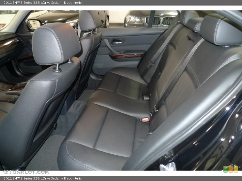Black Interior Photo for the 2011 BMW 3 Series 328i xDrive Sedan #41075643