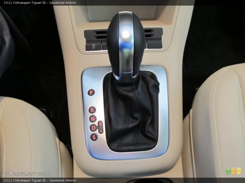 Sandstone Interior Transmission for the 2011 Volkswagen Tiguan SE #41076287