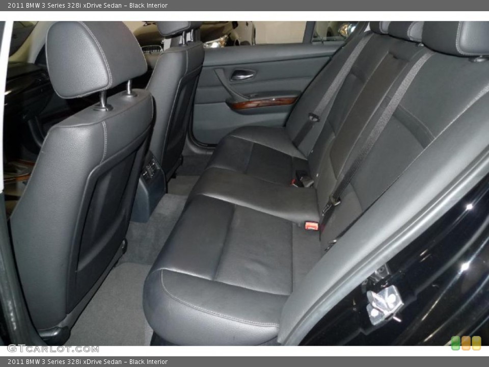 Black Interior Photo for the 2011 BMW 3 Series 328i xDrive Sedan #41076375