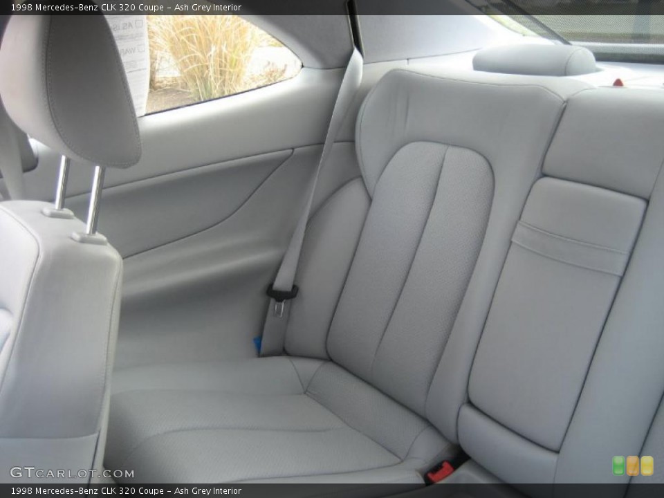 Ash Grey 1998 Mercedes-Benz CLK Interiors
