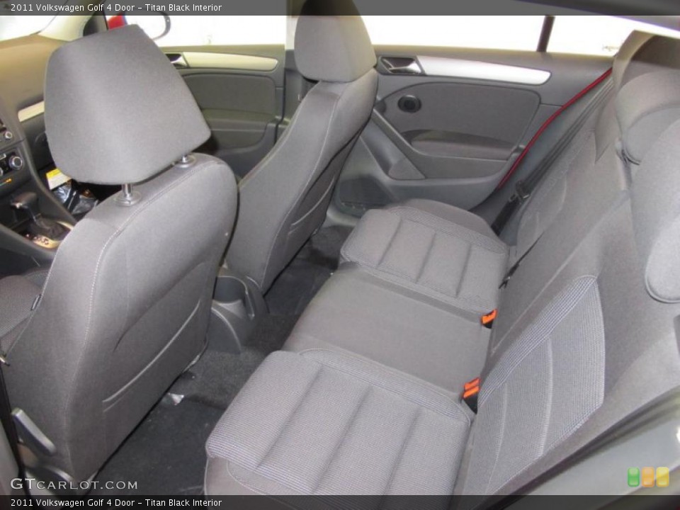 Titan Black Interior Photo for the 2011 Volkswagen Golf 4 Door #41077947