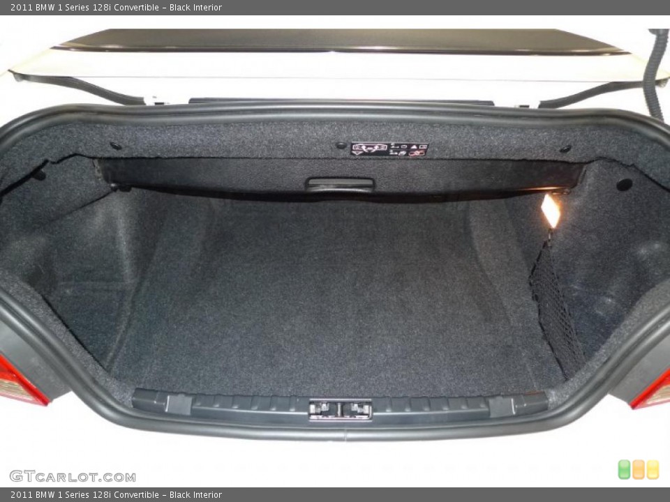 Black Interior Trunk for the 2011 BMW 1 Series 128i Convertible #41078011