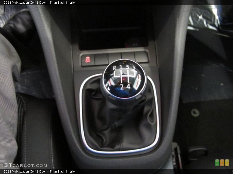 Titan Black Interior Transmission for the 2011 Volkswagen Golf 2 Door #41078575