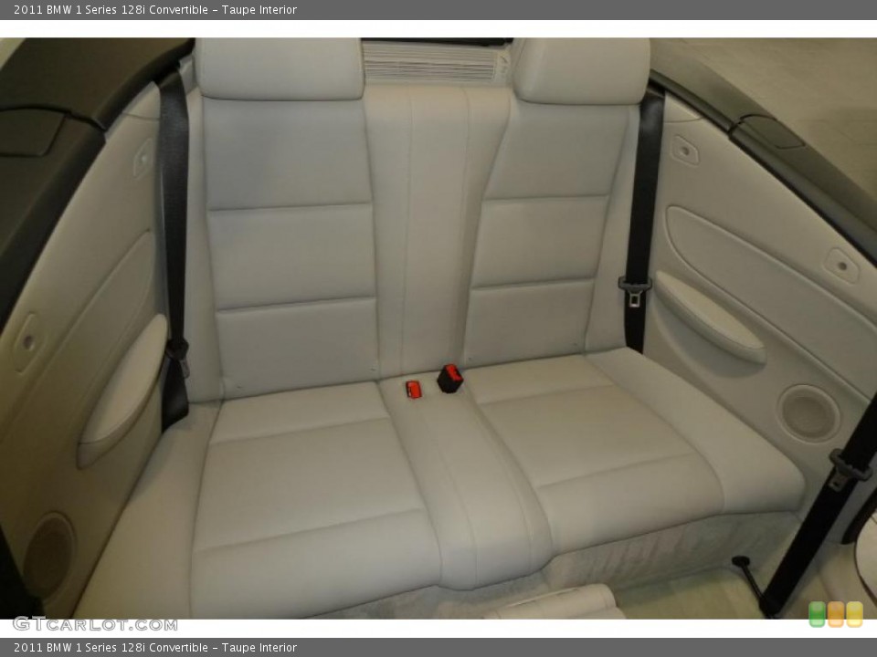 Taupe Interior Photo for the 2011 BMW 1 Series 128i Convertible #41078859