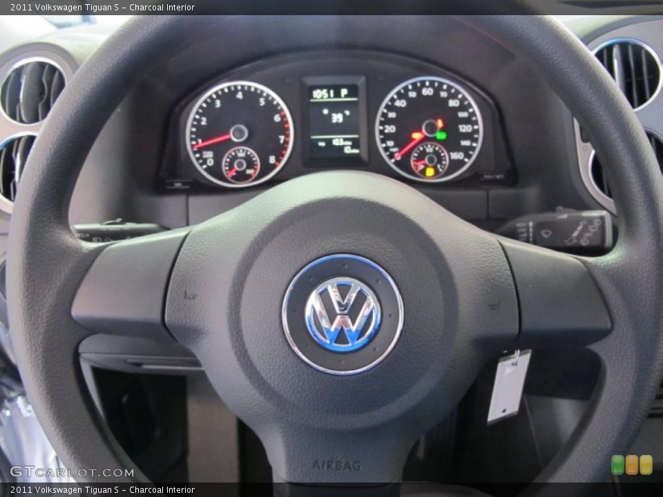 Charcoal Interior Gauges for the 2011 Volkswagen Tiguan S #41079783