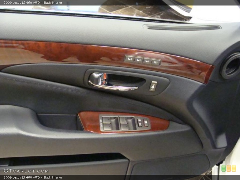 Black Interior Door Panel for the 2009 Lexus LS 460 AWD #41080211