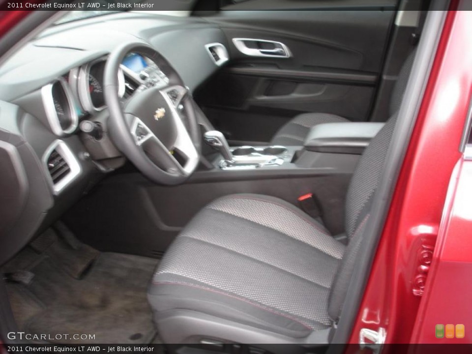 Jet Black Interior Photo for the 2011 Chevrolet Equinox LT AWD #41080703