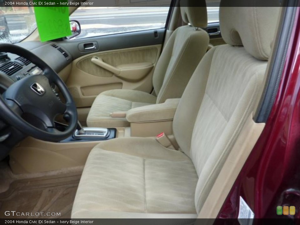 Ivory Beige Interior Photo for the 2004 Honda Civic EX Sedan #41082477