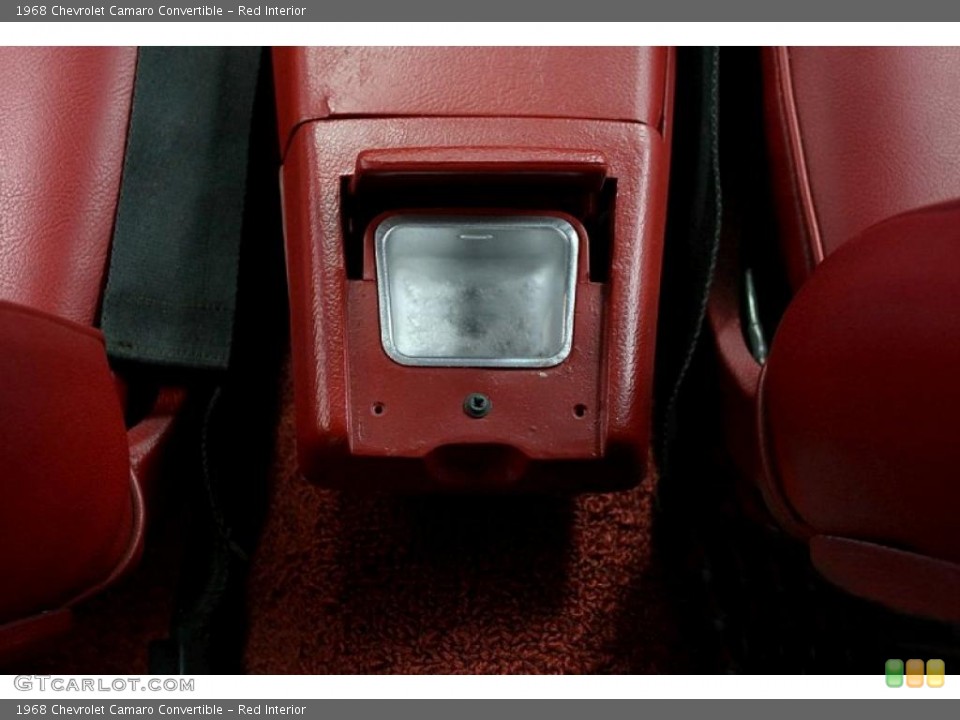 Red Interior Photo for the 1968 Chevrolet Camaro Convertible #41083713