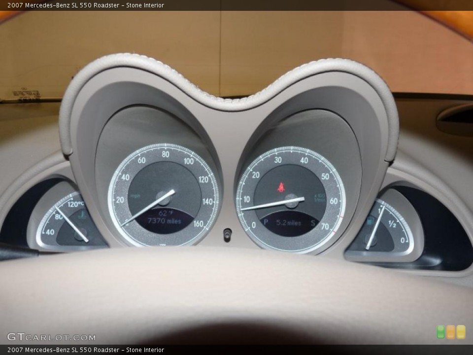Stone Interior Gauges for the 2007 Mercedes-Benz SL 550 Roadster #41083795