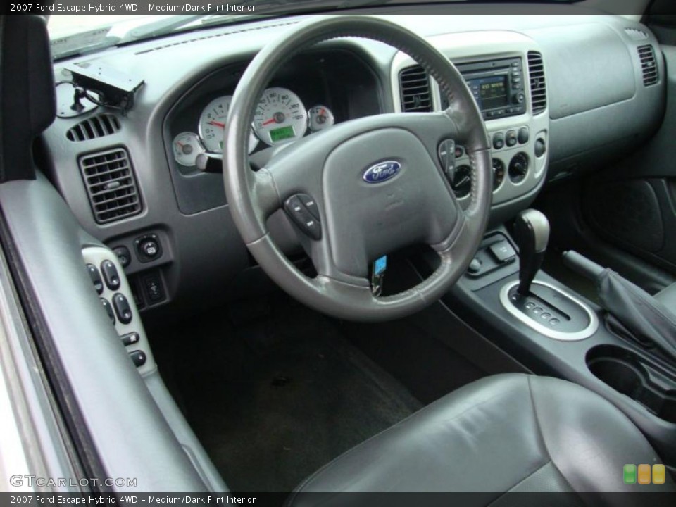 Medium/Dark Flint Interior Prime Interior for the 2007 Ford Escape Hybrid 4WD #41084051