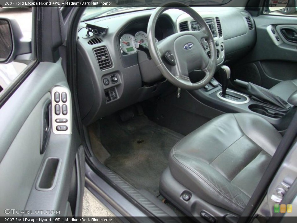 Medium/Dark Flint Interior Photo for the 2007 Ford Escape Hybrid 4WD #41084063