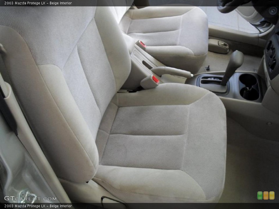 Beige Interior Photo for the 2003 Mazda Protege LX #41084267
