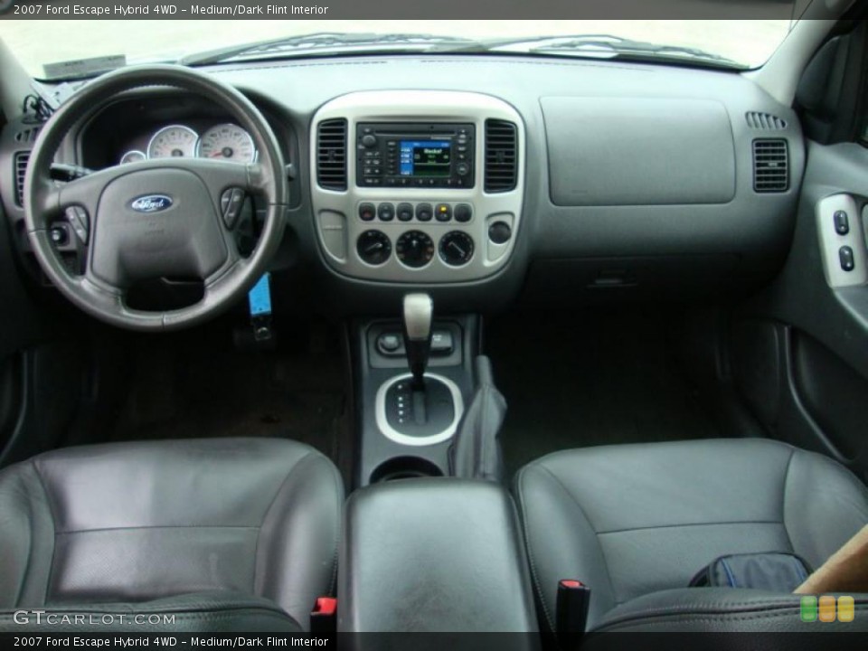 Medium/Dark Flint Interior Prime Interior for the 2007 Ford Escape Hybrid 4WD #41084315