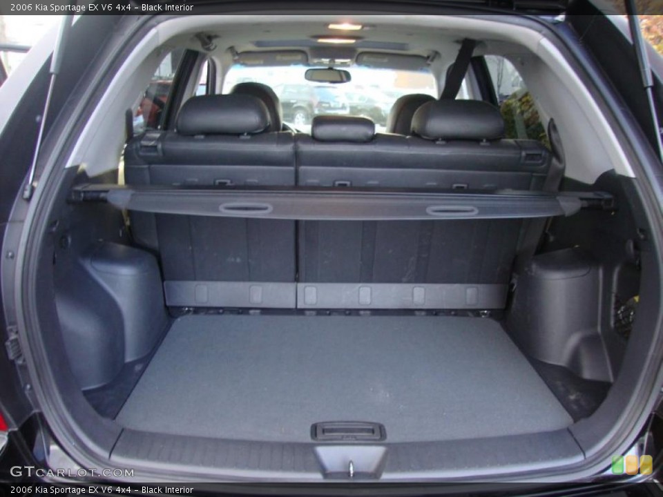 Black Interior Trunk for the 2006 Kia Sportage EX V6 4x4 #41084591