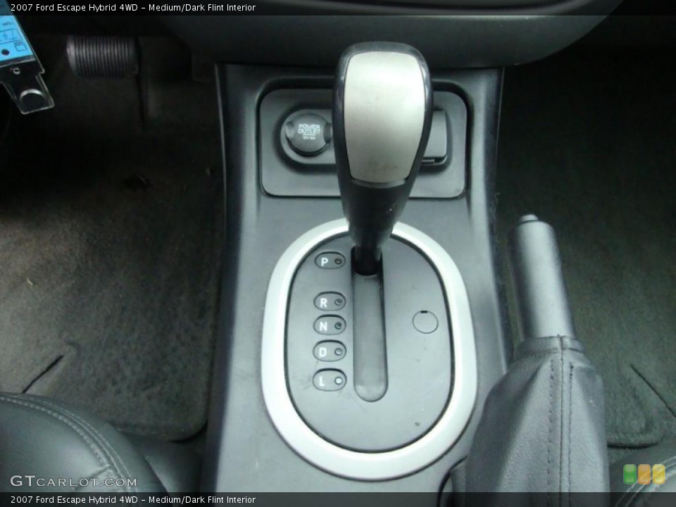 Medium/Dark Flint Interior Transmission for the 2007 Ford Escape Hybrid 4WD #41084631