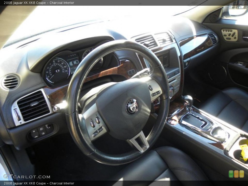 Charcoal Interior Prime Interior for the 2008 Jaguar XK XK8 Coupe #41086347