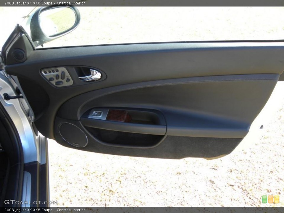 Charcoal Interior Door Panel for the 2008 Jaguar XK XK8 Coupe #41086467