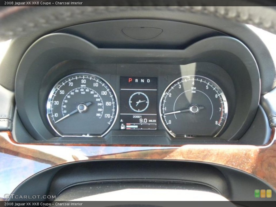 Charcoal Interior Gauges for the 2008 Jaguar XK XK8 Coupe #41086707